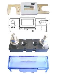 Dc Sigorta Güneş Enerjisi 100 Amper 80 Volt