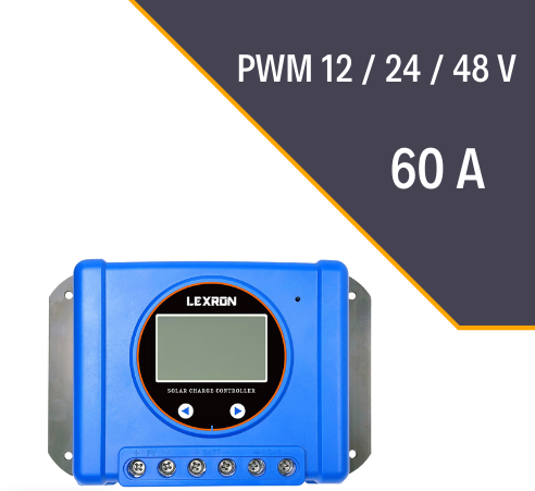 60A LEXRON PWM ŞARJ KONTROL CİHAZI