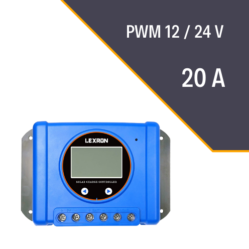 20A LEXRON PWM ŞARJ KONTROL CİHAZI